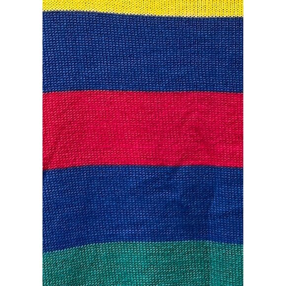 Disney Mickey Mouse Retro Stripe & Design Multicolor Sweater - Boys' Medium 8/10 - Picture 5 of 8